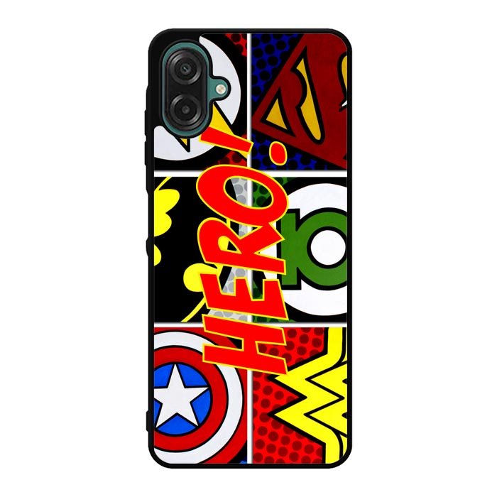 Pop Comic Super Hero Logo Z2840 Samsung Galaxy A07 Case