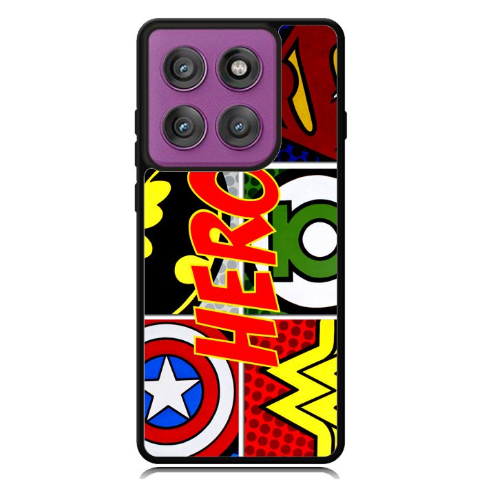 Pop Comic Super Hero Logo Z2840 Motorola Moto Edge 2025 | Moto Edge 60 Fusion | Moto Edge 60 Pro Case