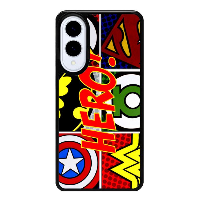Pop Comic Super Hero Logo Z2840 Samsung Galaxy S25 Edge Case