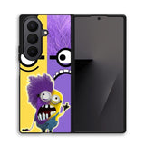 Minions Face Yellow And Purple Z2879 Samsung Galaxy Z Fold 7 Case
