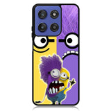 Minions Face Yellow And Purple Z2879 Motorola Moto G Stylus 5G 2025 Case