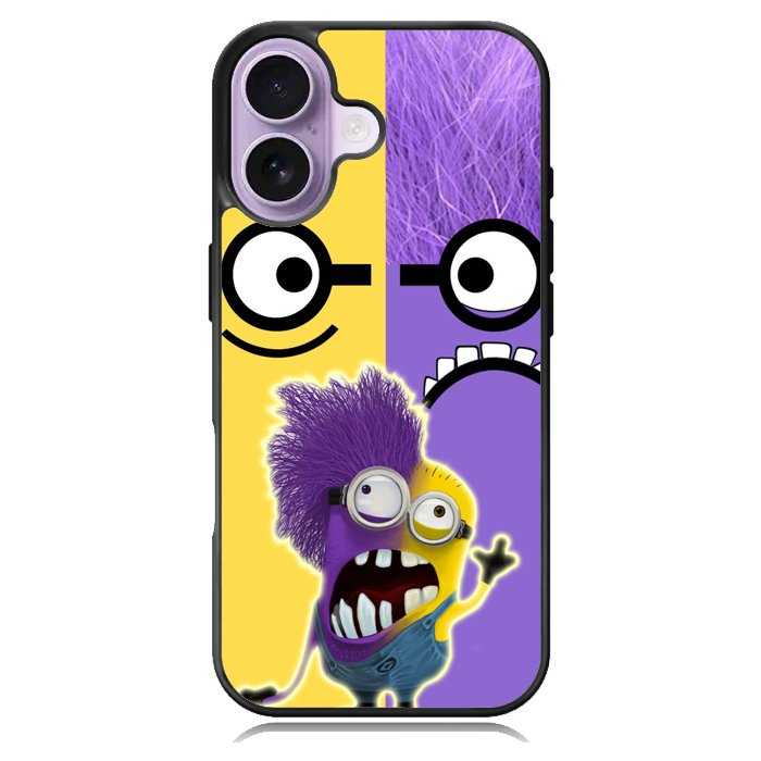 Minions Face Yellow And Purple Z2879 iPhone 17 Case