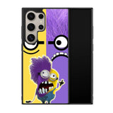 Minions Face Yellow And Purple Z2879 Samsung Galaxy S24 Ultra 5G Case