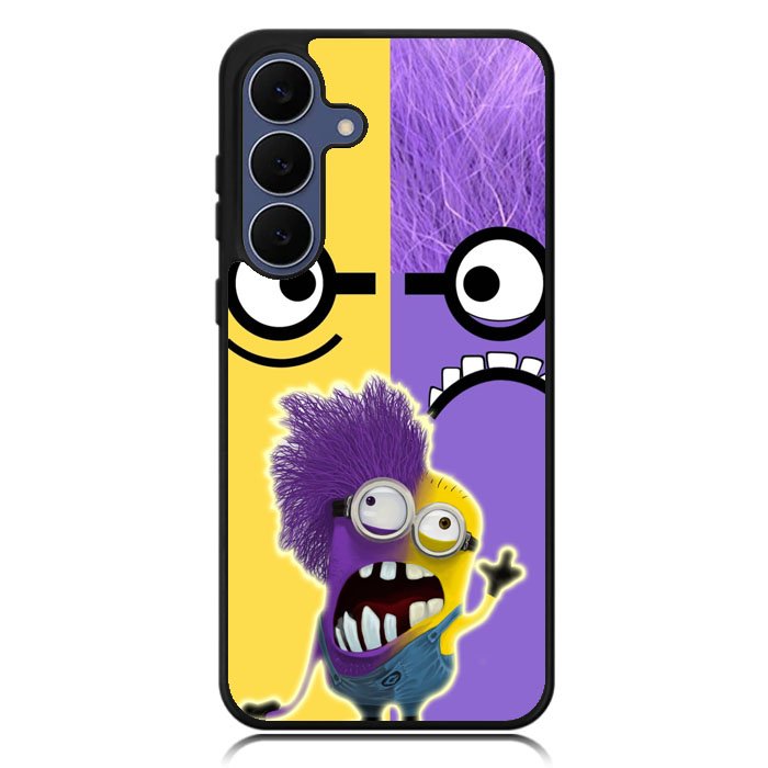 Minions Face Yellow And Purple Z2879 Samsung Galaxy S25 FE Case
