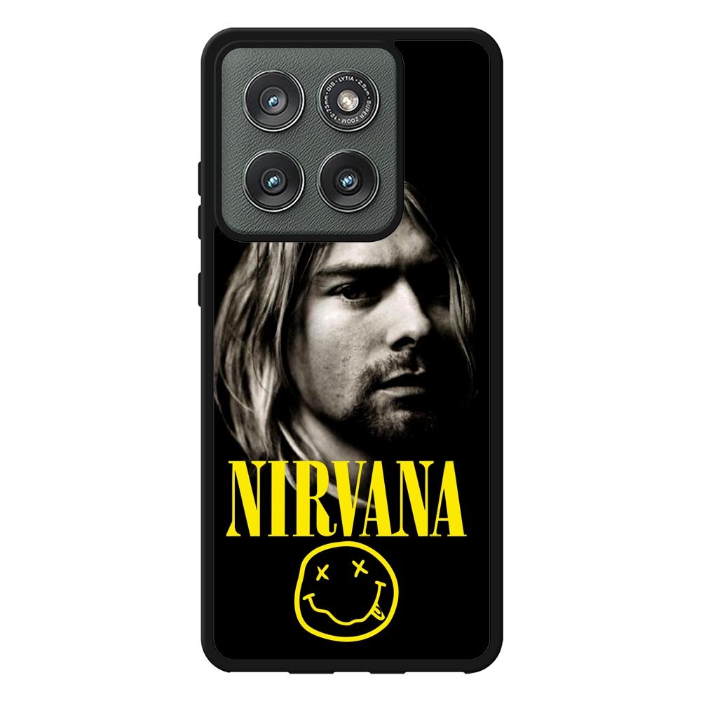 Kurt Cobain In Shadow Z2909 Motorola Moto Edge 2025 Case