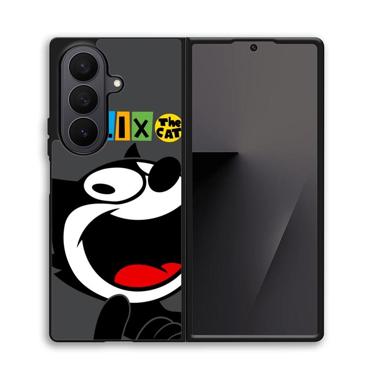 Felix The Cat Dictionary Z2957 Samsung Galaxy Z Fold 7 Case