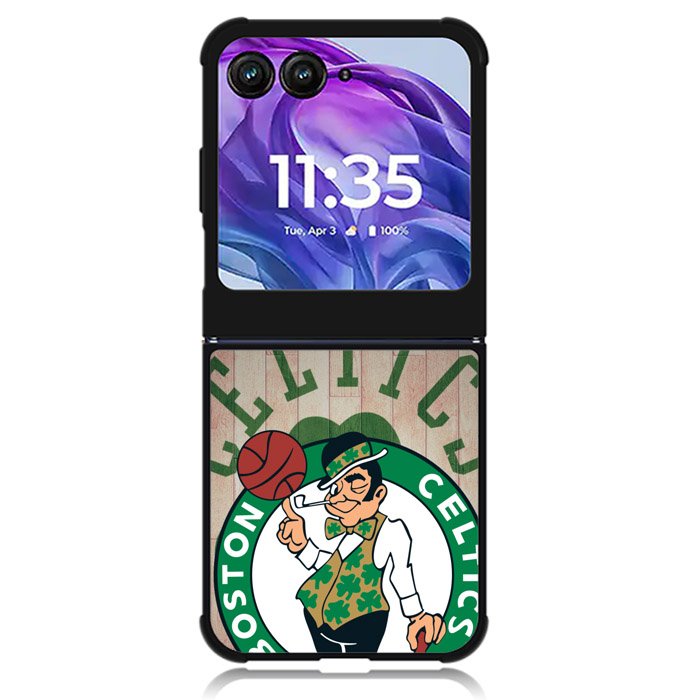 Boston Celtics 1st Motorola Moto Razr 2024 , Moto Razr 50 Case