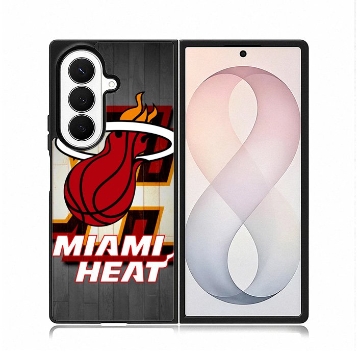 Miami Heat Samsung Galaxy Z Fold 8 Ultra Case DC1138