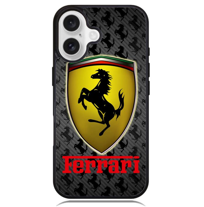 Ferrari Logo Z3061 iPhone 16 Case