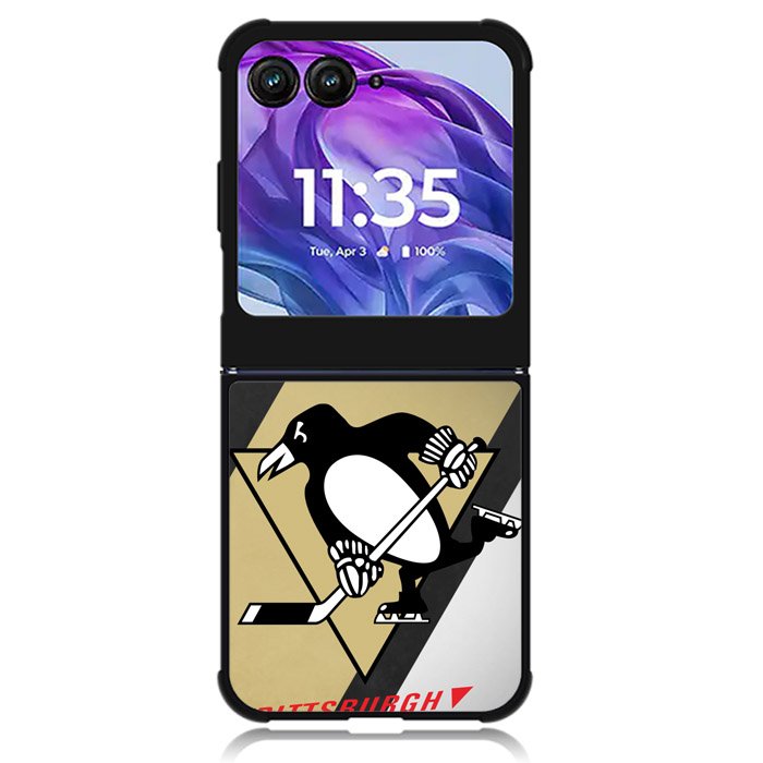 Pittsburgh Penguins 2nd Motorola Moto Razr 2024 , Moto Razr 50 Case
