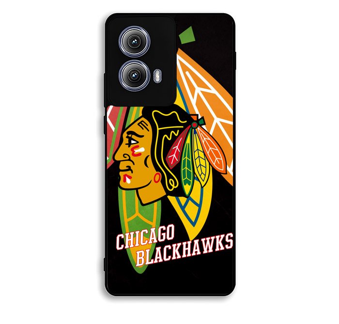 Chicago Blackhawks Motorola Moto Edge 2024 Case FE0218