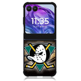 Anaheim Mighty Ducks NHL Motorola Moto Razr 2024 , Moto Razr 50 Case