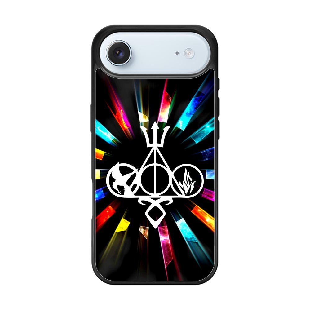 Harry Potter Divergent City of Bones  Hunger Games Logo Z3373 iPhone Air Case