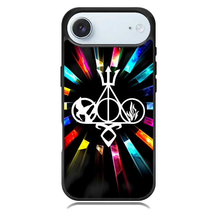 Harry Potter Divergent City of Bones  Hunger Games Logo Z3373 iPhone 17 Air Case