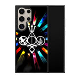 Harry Potter Divergent City of Bones  Hunger Games Logo Z3373 Samsung Galaxy S24 Ultra 5G Case