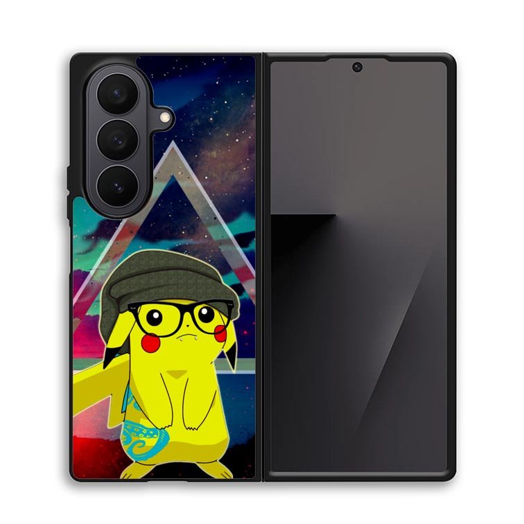 Hipster Pikachu Z3422 Samsung Galaxy Z Fold 7 Case
