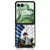 attack on titan corps Logo Z3481 Motorola Moto Razr+ Plus 2024/2025 Case, Motorola Razr 50 Ultra/50s Ultra Case