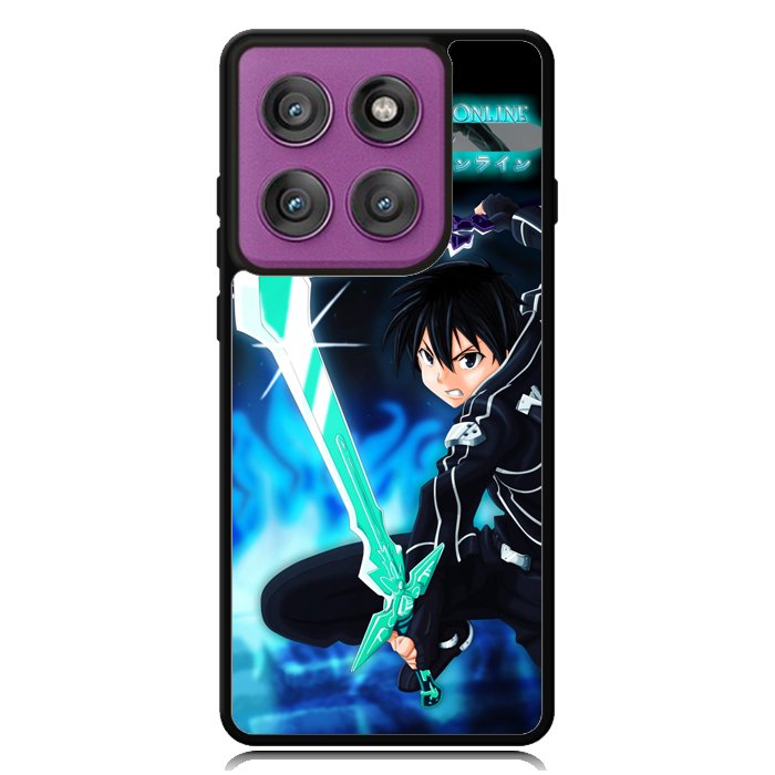 Sword Art Online Kirito Z3494 Motorola Moto Edge 2025 | Moto Edge 60 Fusion | Moto Edge 60 Pro Case