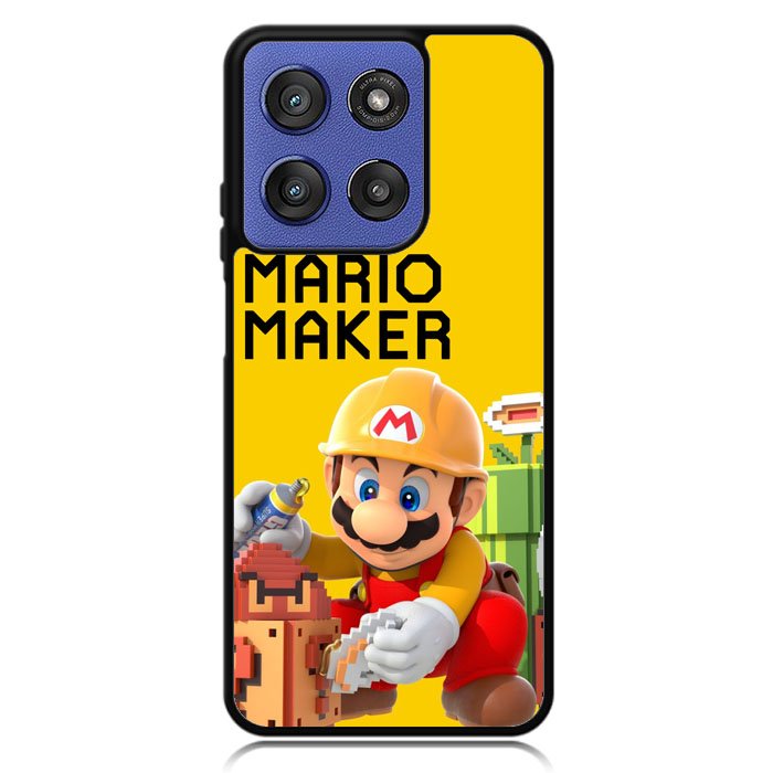 super mario maker Z3515 Motorola Moto G Stylus 5G 2025 Case