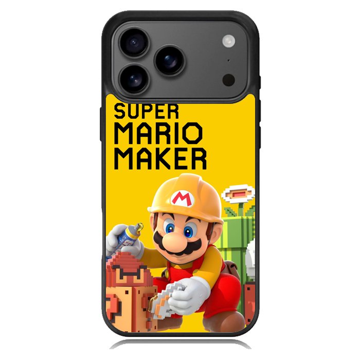 super mario maker Z3515 iPhone 17 Pro Case