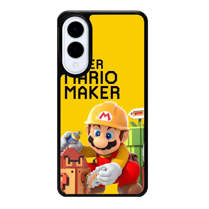 super mario maker Z3515 Samsung Galaxy S25 Edge Case
