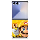 super mario maker yellow Z3516 Samsung Galaxy Z Flip 7 Case