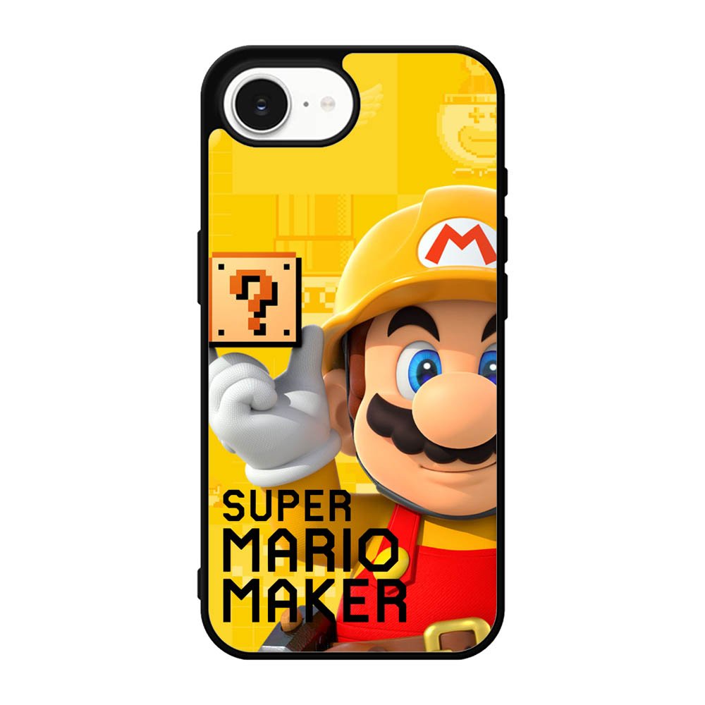 super mario maker yellow Z3516 iPhone 17e Case
