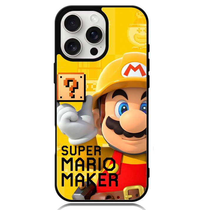 super mario maker yellow Z3516 iPhone 16 Pro Case
