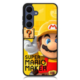 super mario maker yellow Z3516 Samsung Galaxy S25 FE Case