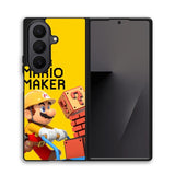 super mario yellow maker Z3525 Samsung Galaxy Z Fold 7 Case