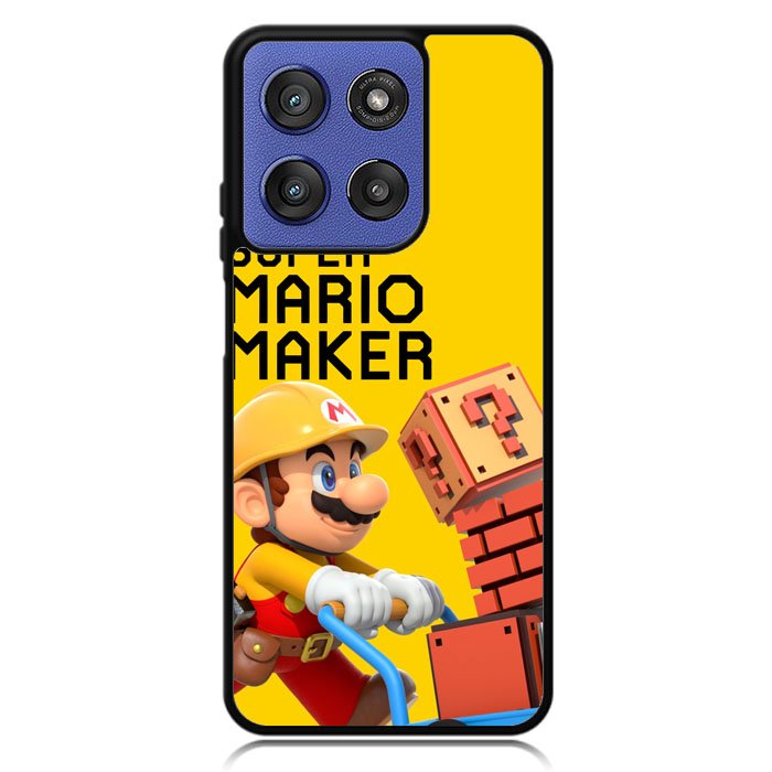 super mario yellow maker Z3525 Motorola Moto G Stylus 5G 2025 Case