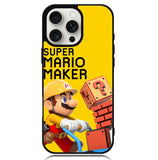 super mario yellow maker Z3525 iPhone 16 Pro Case