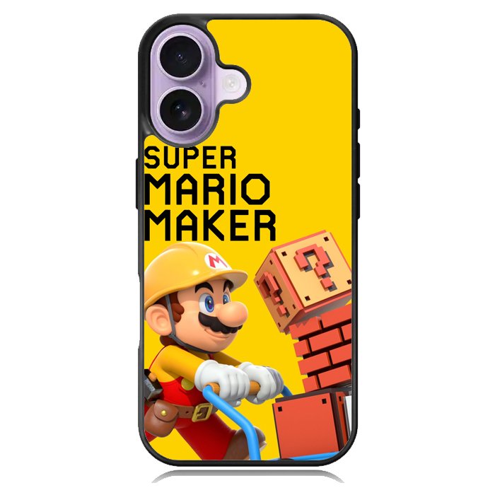 super mario yellow maker Z3525 iPhone 17 Case