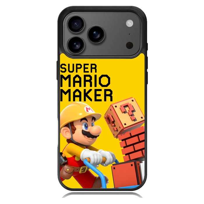 super mario yellow maker Z3525 iPhone 17 Pro Max Case