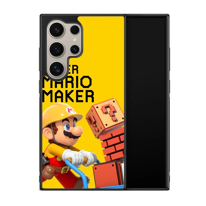super mario yellow maker Z3525 Samsung Galaxy S24 Ultra 5G Case