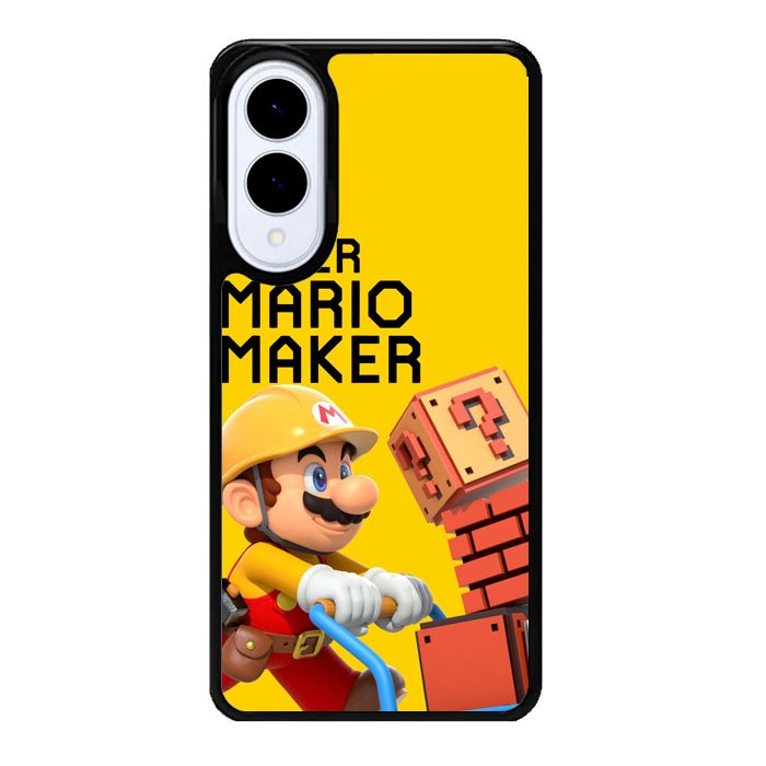 super mario yellow maker Z3525 Samsung Galaxy S25 Edge Case