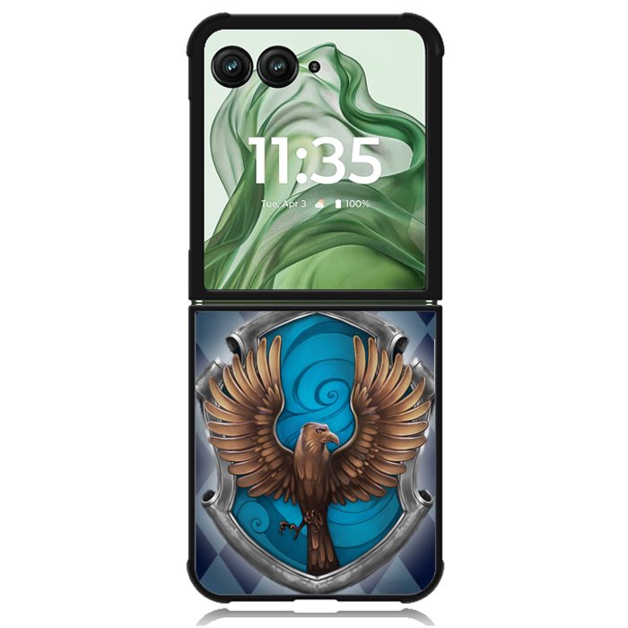 Ravenclaw Harry Potter Logo Z3531 Motorola Moto Razr+ Plus 2024/2025 Case, Motorola Razr 50 Ultra/50s Ultra Case