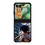 Attack on Titan Mikasa Z3546 Motorola Moto RAZR 2025 Case