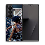Attack on Titan Mikasa Z3546 Samsung Galaxy Z Fold 7 Case