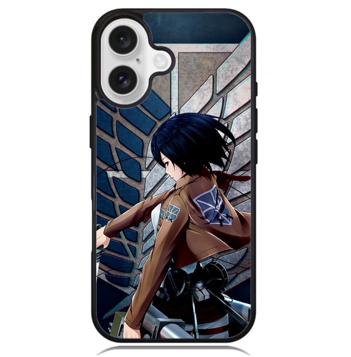 Attack on Titan Mikasa Z3546 iPhone 16 Case