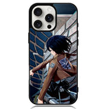 Attack on Titan Mikasa Z3546 iPhone 16 Pro Case