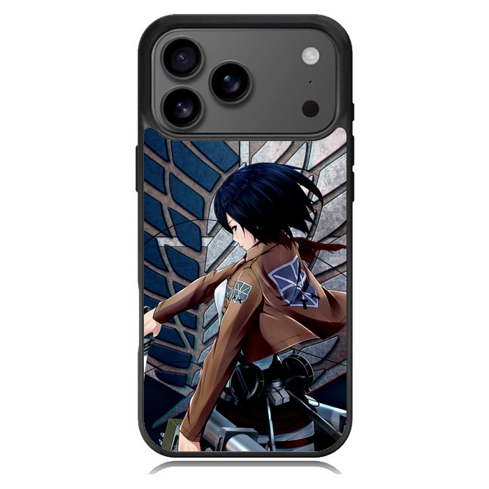 Attack on Titan Mikasa Z3546 iPhone 17 Pro Case