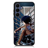 Attack on Titan Mikasa Z3546 Samsung Galaxy S25 FE Case