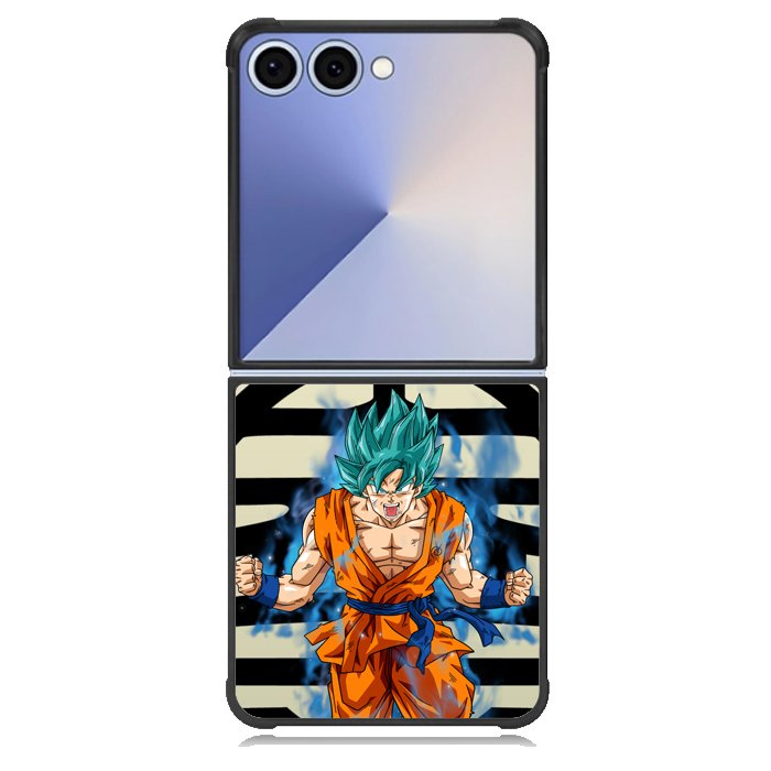 son goku super saiyan god blue Z3566 Samsung Galaxy Z Flip 7 Case