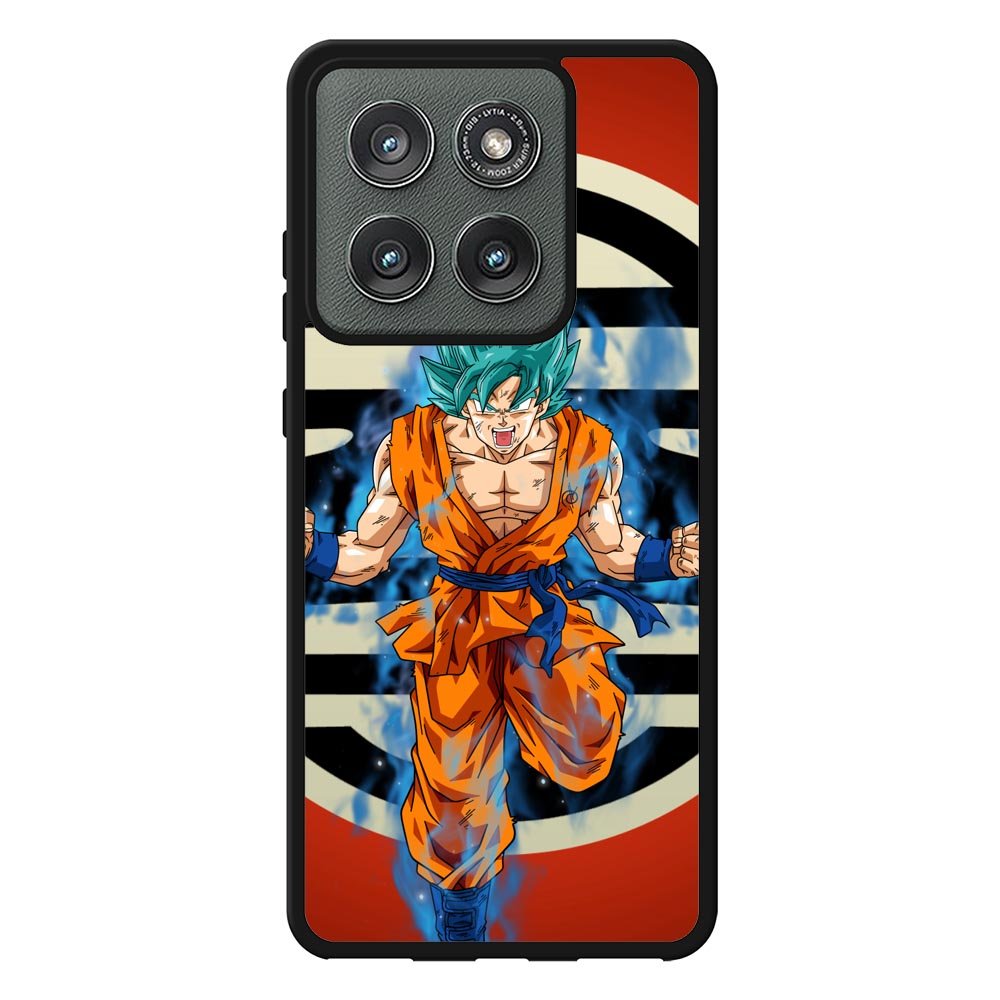 son goku super saiyan god blue Z3566 Motorola Moto Edge 2025 Case