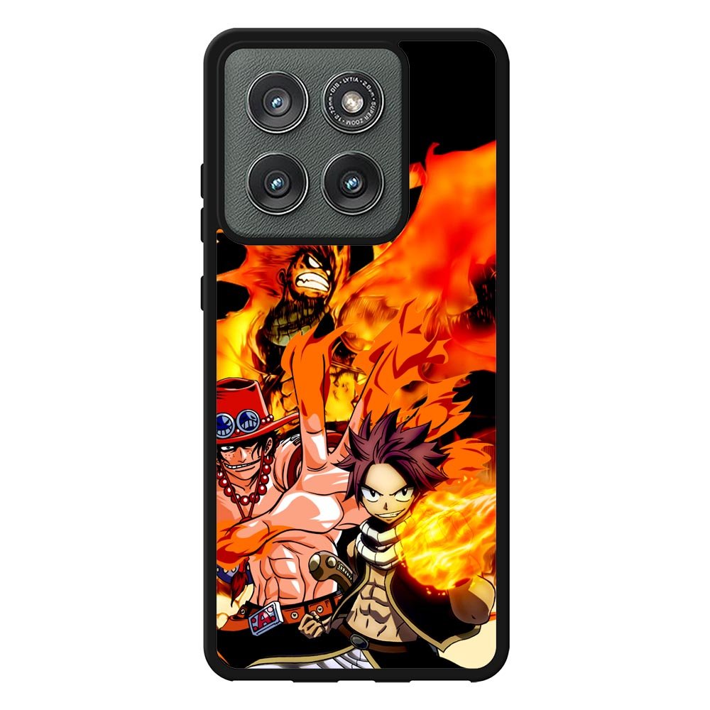 portgas d ace natsu fairy tail Z3594 Motorola Moto Edge 2025 Case