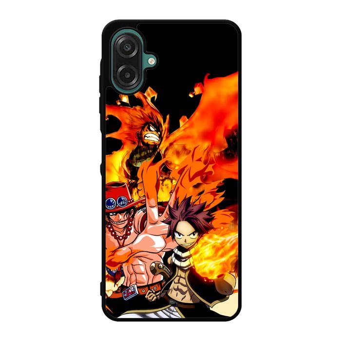 portgas d ace natsu fairy tail Z3594 Samsung Galaxy A07 Case