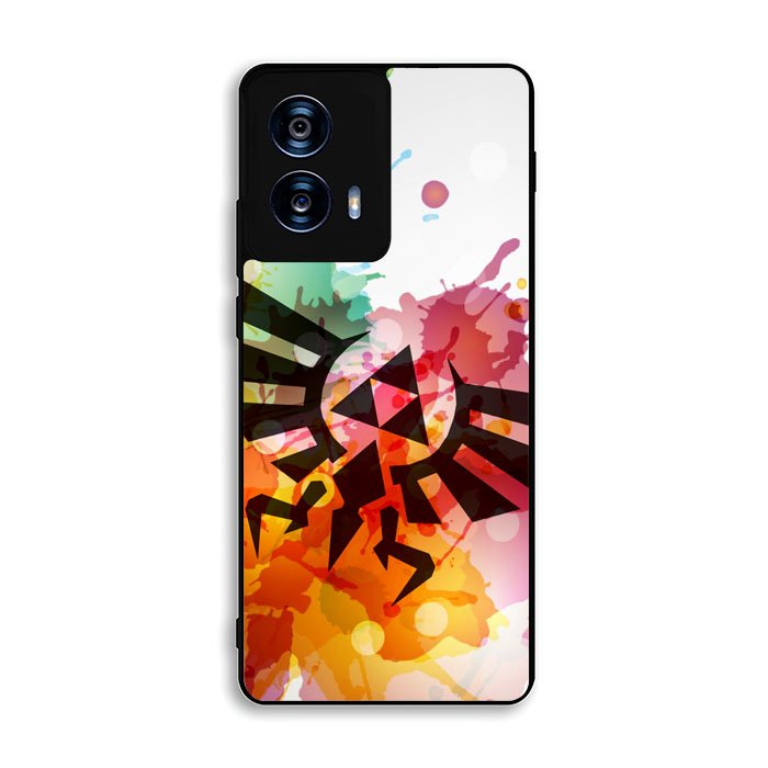 Legend of Zelda Symbol Paint Motorola Moto G Power 5G 2024 Case FE4967
