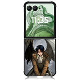 levi attack on titan  Z3646 Motorola Moto Razr+ Plus 2024/2025 Case, Motorola Razr 50 Ultra/50s Ultra Case