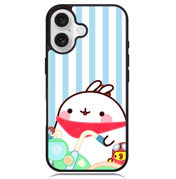 Molang Cartoon Z3652 iPhone 16 Plus Case